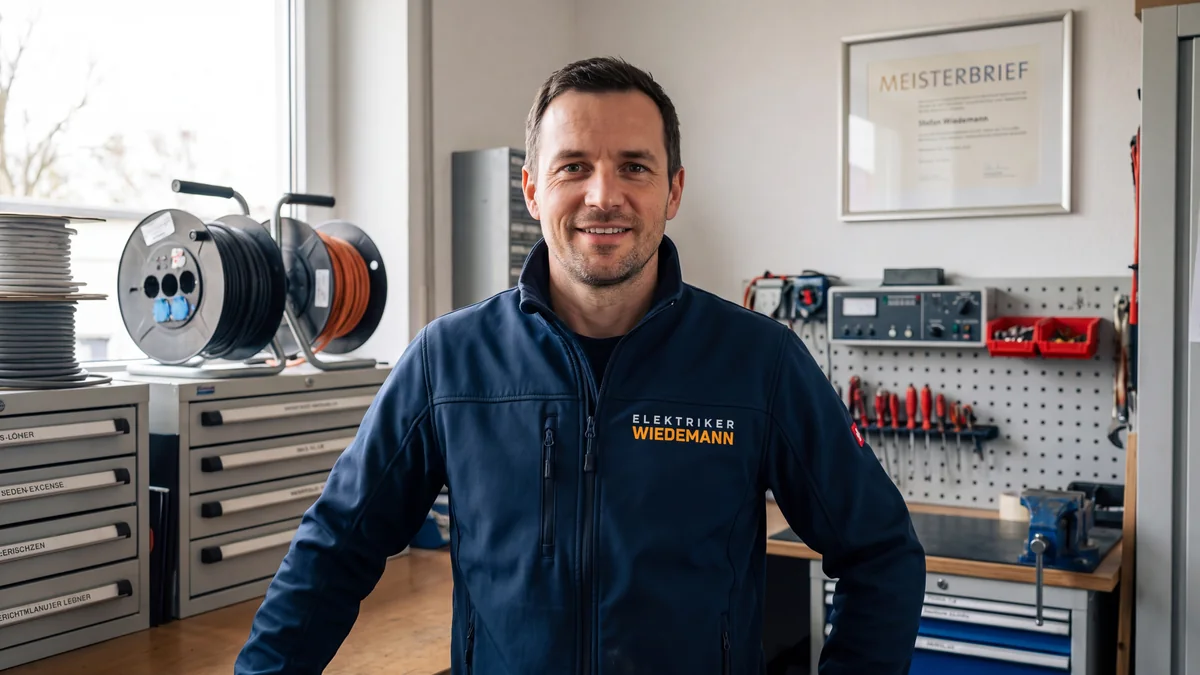 Stefan Wiedemann – Inhaber · Elektrotechnikermeister